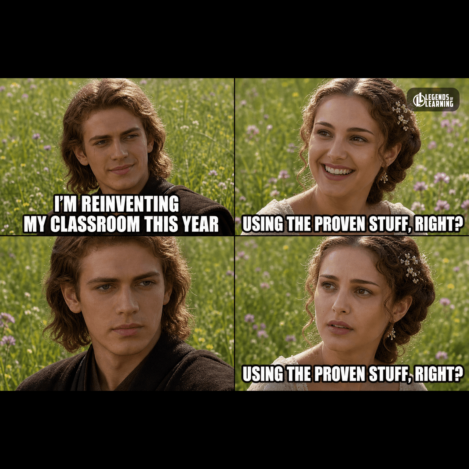 I'M REINVENTING MY CLASSROOM THIS YEAR / USING THE PROVEN STUFF, RIGHT?
