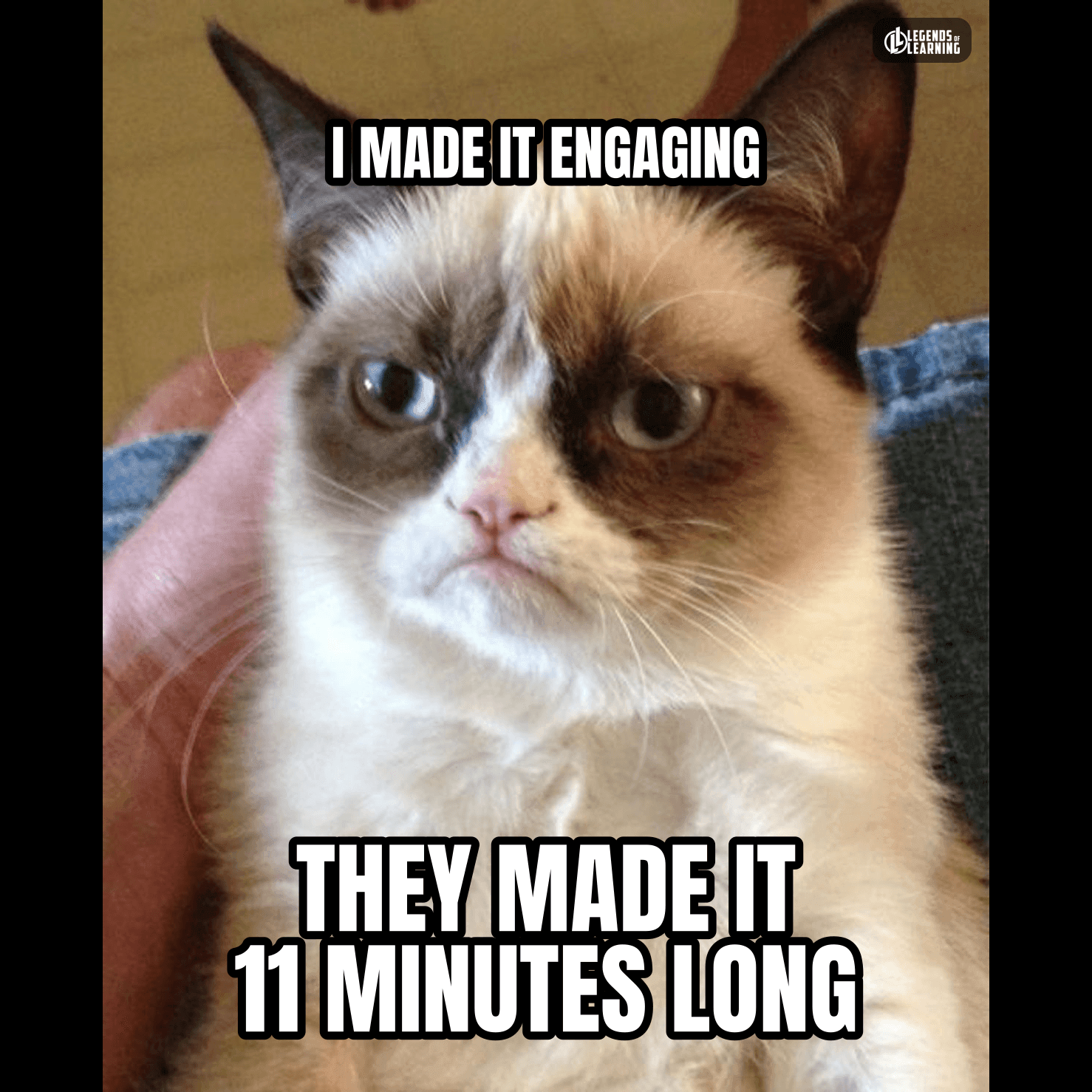 I MADE IT ENGAGING / THEY MADE IT 11 MINUTES LONG