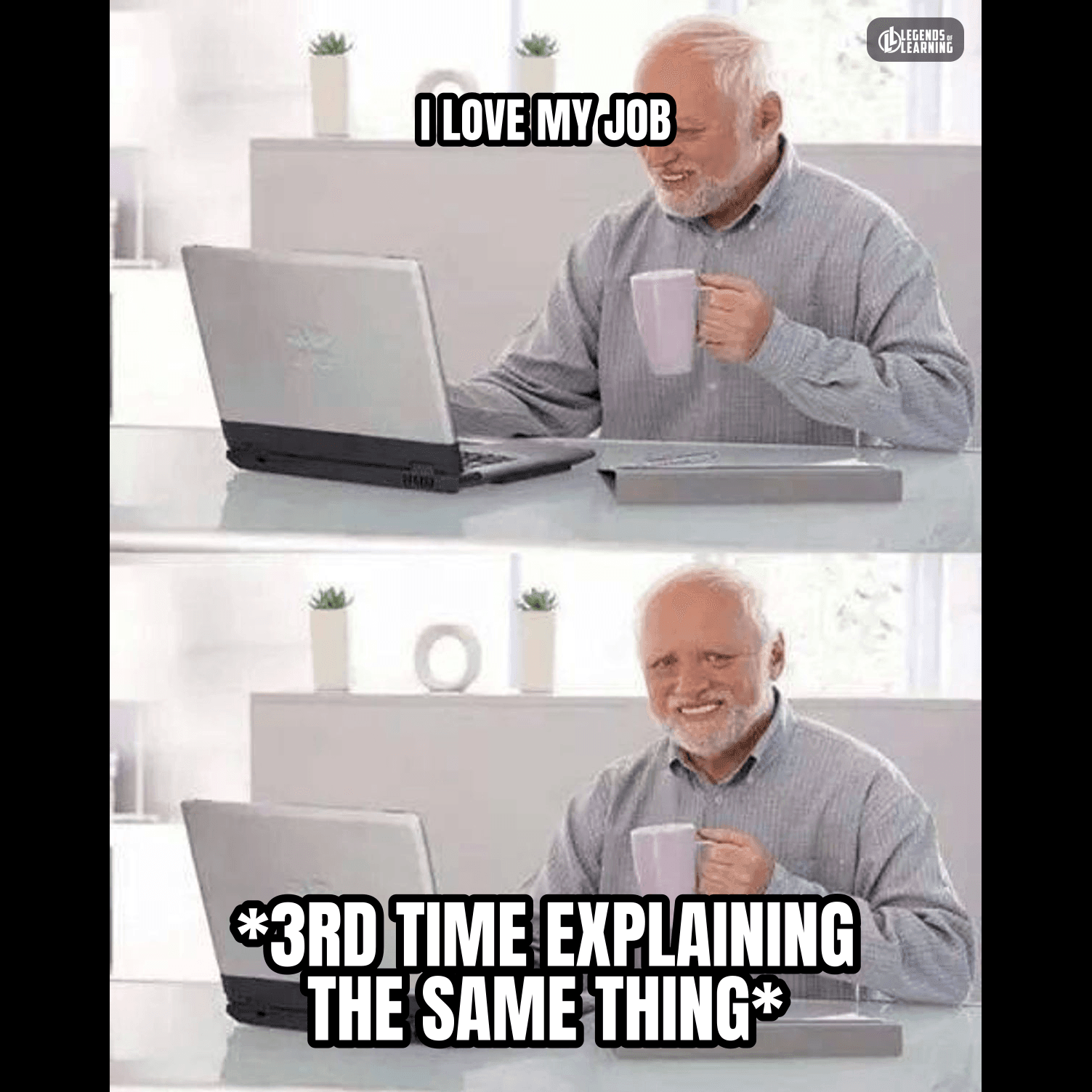 I LOVE MY JOB / EXPLAINING IT FOR THE 3RD TIME